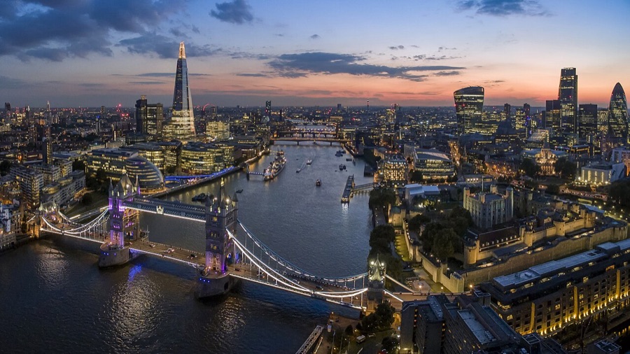 The London skyline