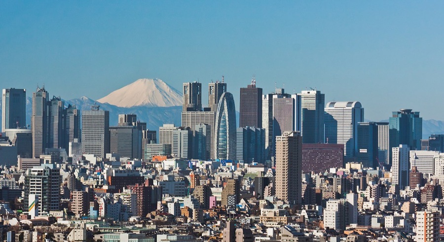 Skyscrapers of Shinjuku, Tokyo